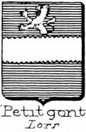 Petitgont Coat of Arms / Family Crest 0