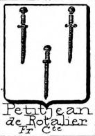 Petitjean Coat of Arms / Family Crest 3