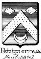 Petitpierre Coat of Arms / Family Crest 1