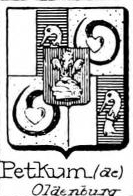 Petkum Coat of Arms / Family Crest 2