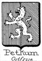 Petkum Coat of Arms / Family Crest 1
