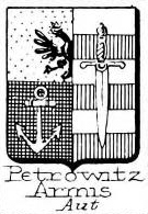 Petrowitz Coat of Arms / Family Crest 1
