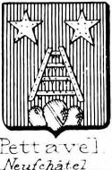 Pettavel Coat of Arms / Family Crest 0