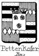 Pettenkofer Coat of Arms / Family Crest 1