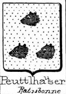 Peuttlhauser Coat of Arms / Family Crest 0
