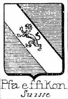 Pfaeffikon Coat of Arms / Family Crest 0