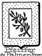 Pfeiffer Coat of Arms / Family Crest 6