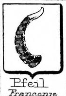 Pfeil Coat of Arms / Family Crest 7