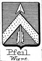 Pfeil Coat of Arms / Family Crest 8