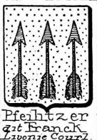 Pfeilitzer Coat of Arms / Family Crest 1