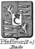 Pfeuffer Coat of Arms / Family Crest 0
