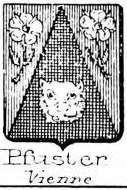 Pfuster Coat of Arms / Family Crest 1