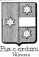 Piacentini Coat of Arms / Family Crest 2