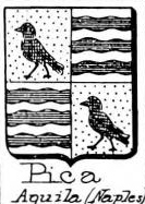 Pica Coat of Arms / Family Crest 1