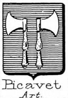 Picavet Coat of Arms / Family Crest 0