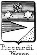 Piccardi Coat of Arms / Family Crest 1