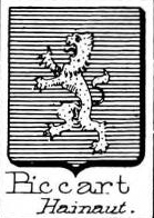 Piccart Coat of Arms / Family Crest 0