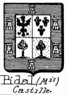 Pidal Coat of Arms / Family Crest 0