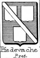 Piedevache Coat of Arms / Family Crest 0