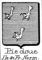 Piedoue Coat of Arms / Family Crest 0