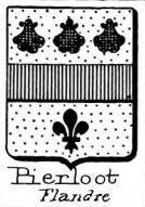 Pierloot Coat of Arms / Family Crest 1