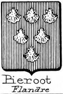 Pieroot Coat of Arms / Family Crest 0