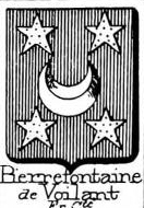 Pierrefontaine Coat of Arms / Family Crest 1