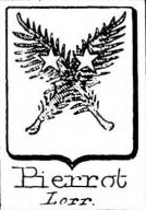Pierrot Coat of Arms / Family Crest 2