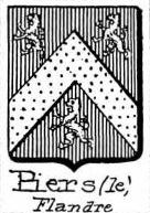 Piers Coat of Arms / Family Crest 3