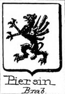 Piersin Coat of Arms / Family Crest 0
