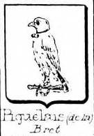 Piguelais Coat of Arms / Family Crest 0