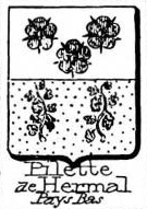 Pilette Coat of Arms / Family Crest 0