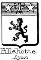 Pillehotte Coat of Arms / Family Crest 0