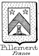 Pillement Coat of Arms / Family Crest 1