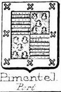 Pimentel Coat of Arms / Family Crest 1