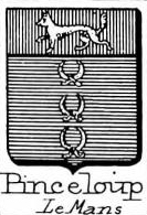 Pinceloup Coat of Arms / Family Crest 0