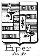 Piper Coat of Arms / Family Crest 1