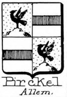 Pirckel Coat of Arms / Family Crest 1