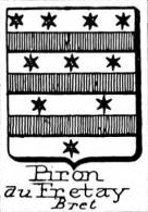 Piron Coat of Arms / Family Crest 2