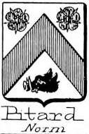 Pitard Coat of Arms / Family Crest 2
