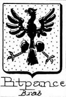 Pitpance Coat of Arms / Family Crest 0
