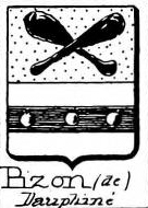 Pizon Coat of Arms / Family Crest 0