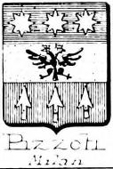Pizzoli Coat of Arms / Family Crest 2