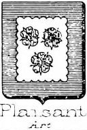 Plaisant Coat of Arms / Family Crest 1