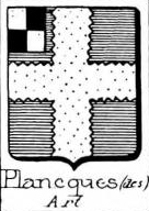 Plancques Coat of Arms / Family Crest 3
