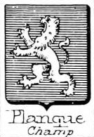 Planque Coat of Arms / Family Crest 0