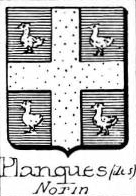 Planques Coat of Arms / Family Crest 1