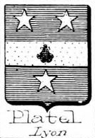 Platel Coat of Arms / Family Crest 1