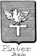 Plater Coat of Arms / Family Crest 1