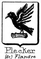 Plecker Coat of Arms / Family Crest 1